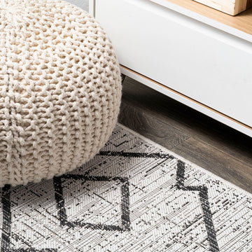 Carwa Tribal Diamond Trellis Indoor/outdoor Area Rug